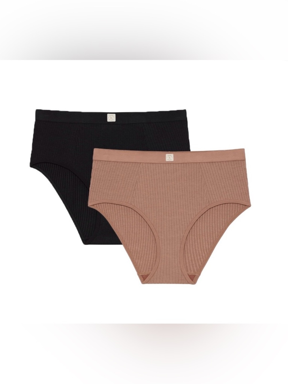 Kindly Yours Women’s So Comfy Rib High Leg Brief, 2-Pack